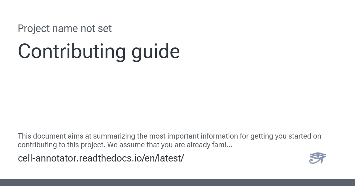 Contributing guide — cell-annotator
